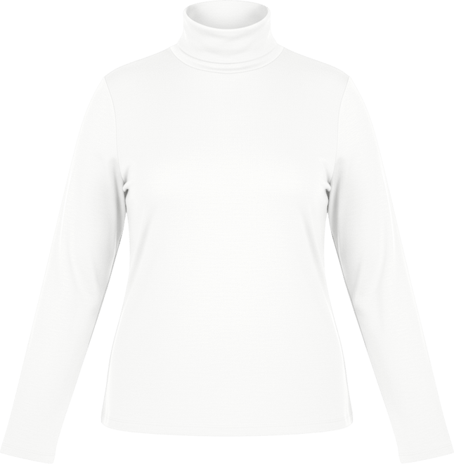 Women's Plus Size Layering Turtleneck