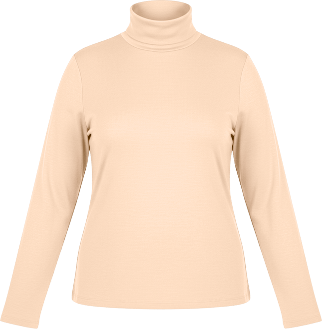 Women's Plus Size Layering Turtleneck