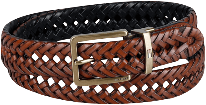Men's Reversible Lace Logo Belt