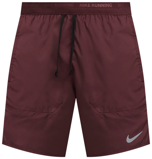 Nike Stride Dri-FIT hardloopshorts met binnenbroek voor heren (18 cm)