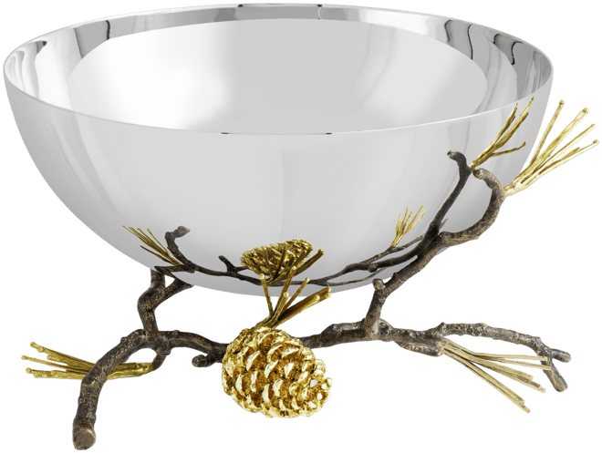 Pinecone Serving Bowl