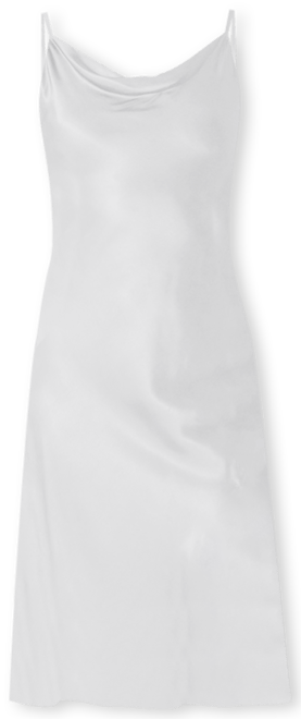 Women's Satin Midi Slip Dress