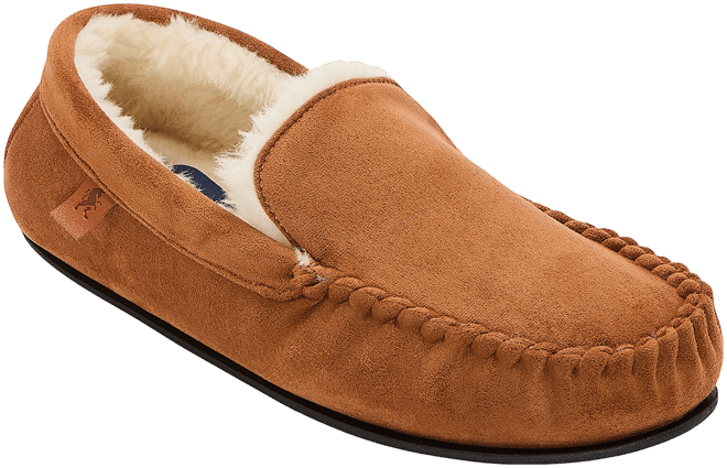 Stafford Venetian Faux Leather Mens Moccasin Slippers JCPenney