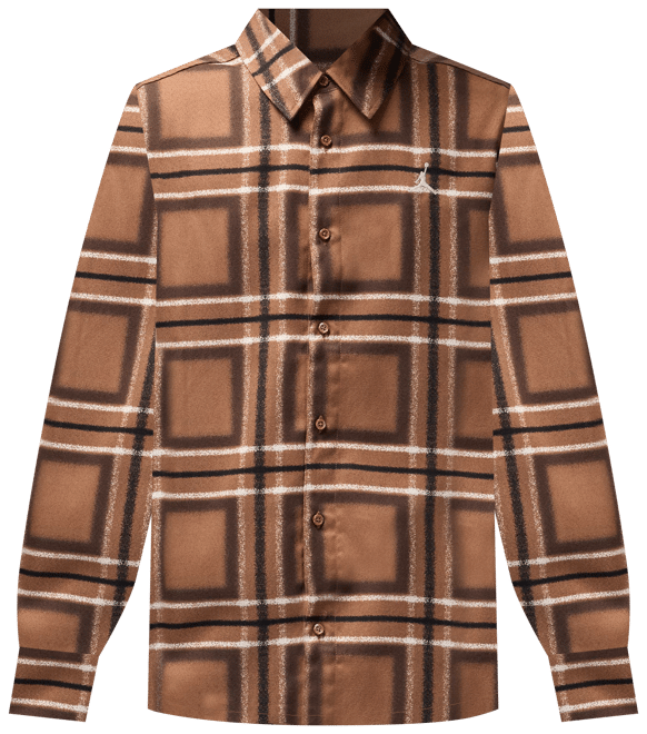Jordan Essentials Men's Plaid Flannel Top