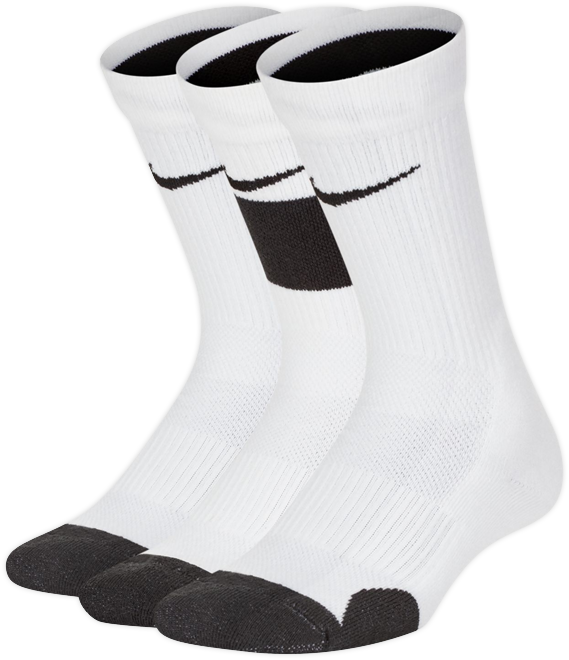 Nike Elite Calcetines largos de básquetbol para niños (3 pares)