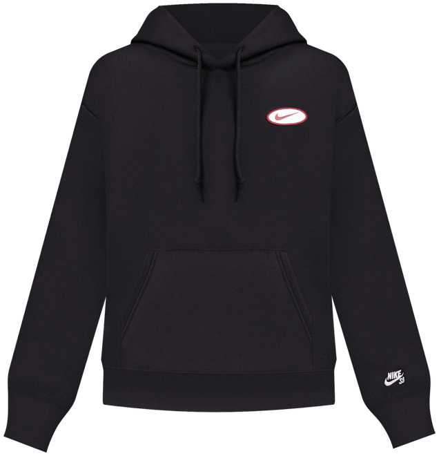 Nike SB Sudadera con gorro de skateboarding de tejido Fleece