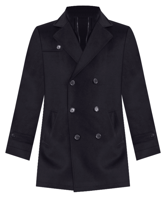 Michael Kors Men's Classic-Fit Wool Blend Solid Overcoat