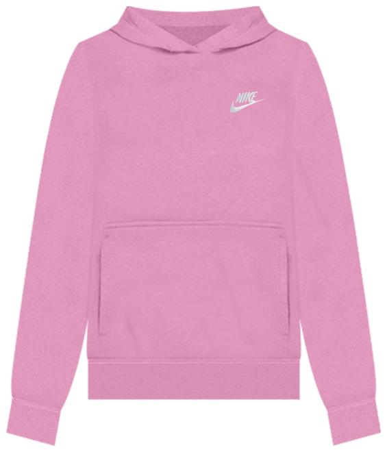Nike Sportswear Club Fleece Sudadera con gorro sin cierre para niños talla grande