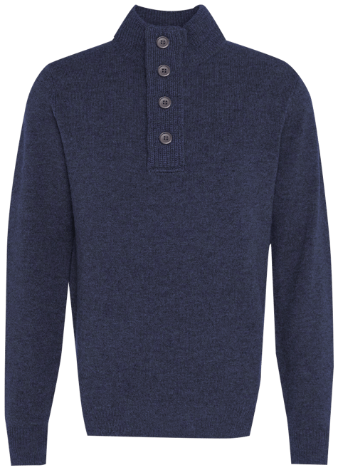 Barbour Elbow Patch Mock Neck Sweater | Bloomingdale's