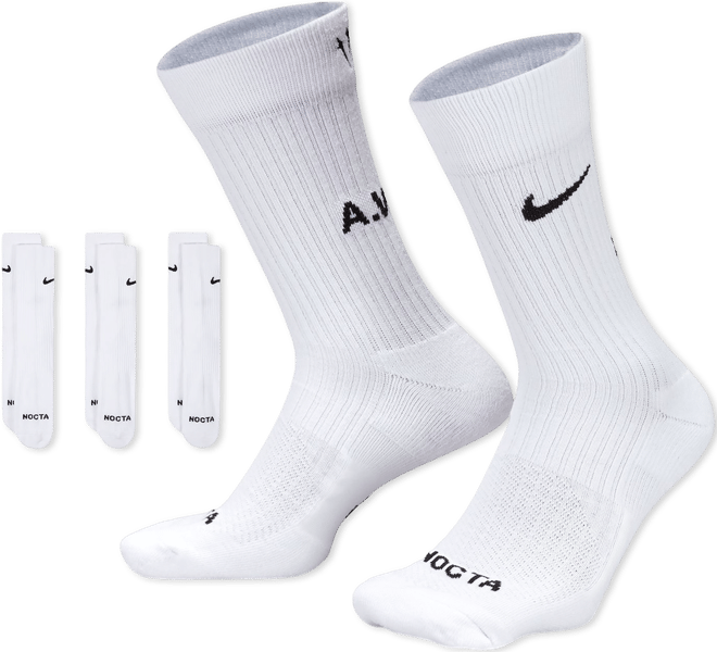 Nike Sneaker Sox Nocta Crew Socks 3Pack - Adult | Foot Locker