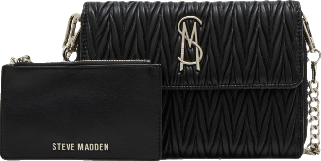 Boxed Carina Matelasse Crossbody Wallet