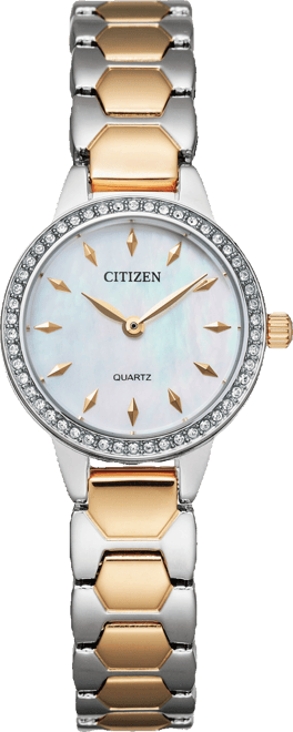 Women's Quartz Two-Tone Stainless Steel Bracelet Watch 24mm