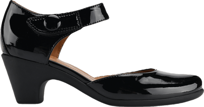 Women's Clarice Mary Jane Block Heel Pumps