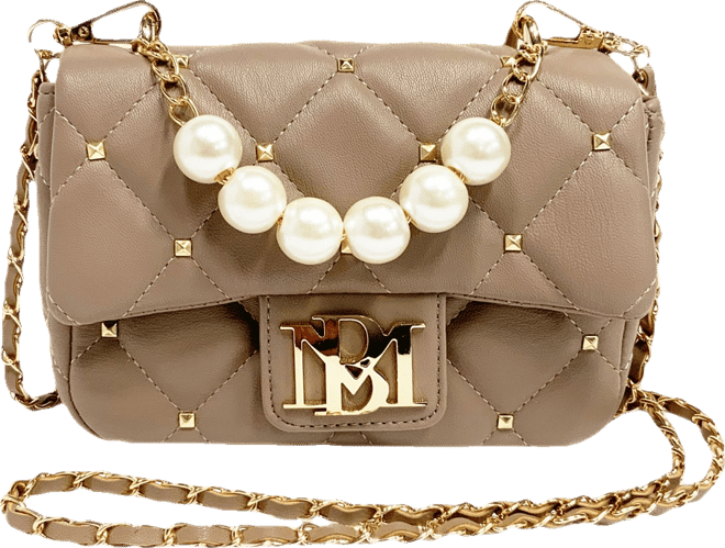 Badgley Mischka Women's Mini Flap Quilted Handbag