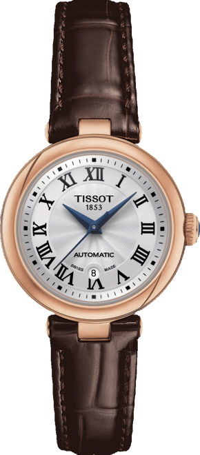 Women's Bellissima Pvd Brown Leather Strap Watch 29mm