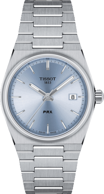 Tissot Unisex PRX Silver-Tone Stainless Steel Bracelet Watch