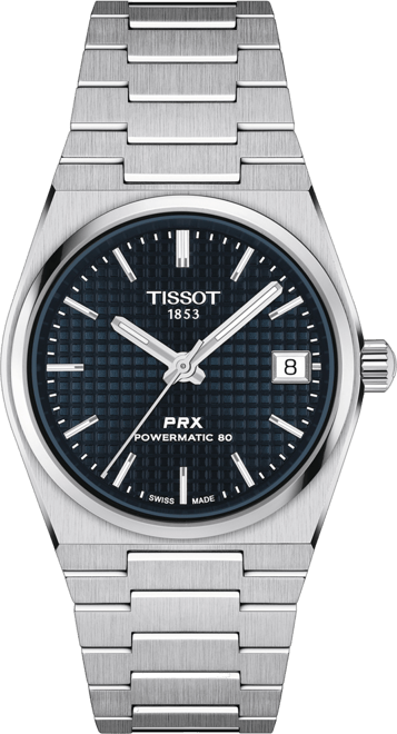 Tissot Unisex Swiss Automatic PRX Powermatic 80 Stainless Steel Bracelet Watch 35mm Macy s