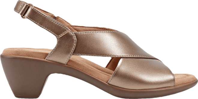 Women's Chantal Crisscross Low Heel Sandals