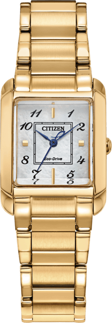 Eco-Drive Women's Bianca Gold-Tone Stainless Steel Bracelet Watch 28mm