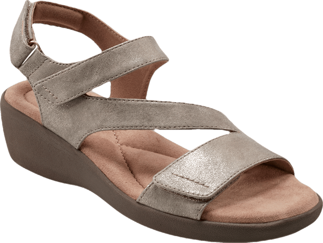 Women's Kimberly Strappy Low Wedge Sandals