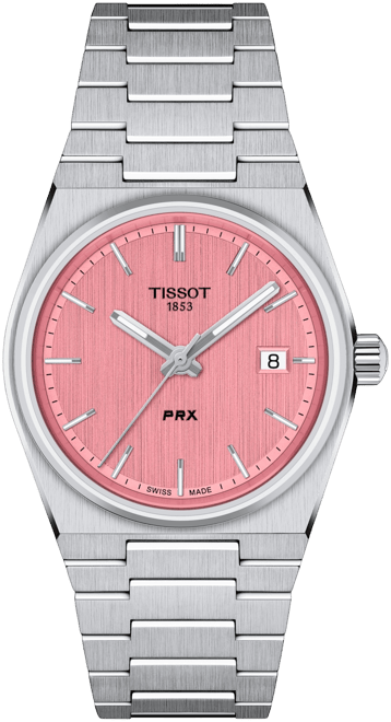 Women's Swiss Prx Stainless Steel Bracelet Watch 35mm