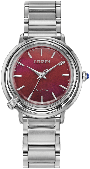 Eco-Drive Women's L Arcly Diamond Accent Stainless Steel Bracelet Watch 31mm