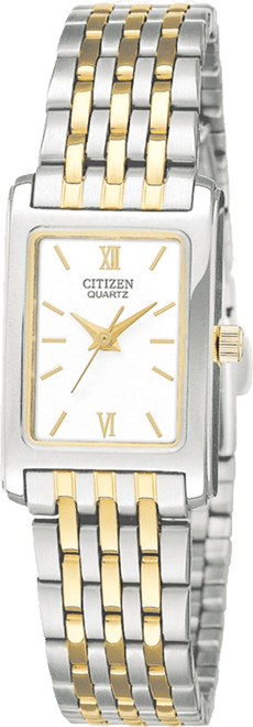 Women's Two Tone Stainless Steel Bracelet Watch 18mm EJ5854-56A