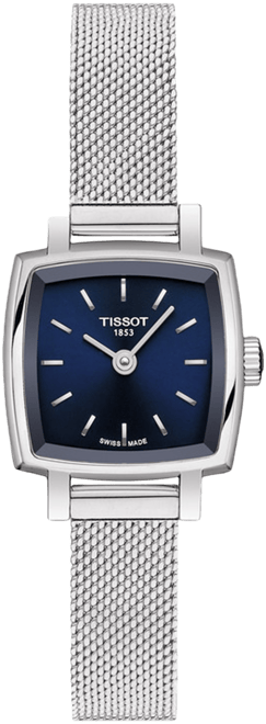 Women's Swiss T-Lady Lovely Stainless Steel Mesh Bracelet Watch 20mm