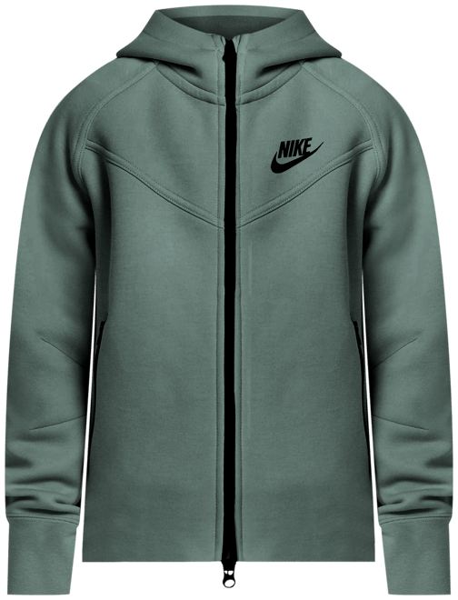 Nike Sportswear Tech Fleece Big Kids' (Girls') Full-Zip Hoodie