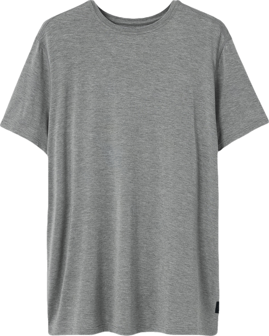 Men's Snooze Relaxed-Fit Heathered Sleep T-Shirt