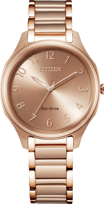 Women's citizen eco drive rose gold hotsell