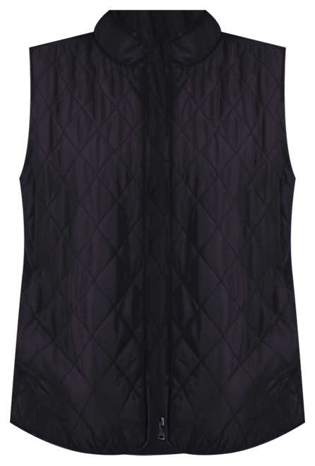 Women's Quilted Mock-Neck Vest, Created for Macy's