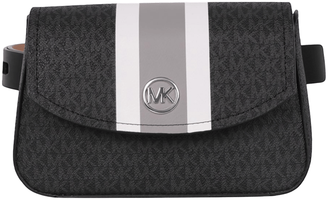 Women's Logo belt bag with stripe