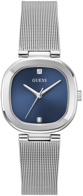 Women's Analog Silver Mesh Watch 32mm