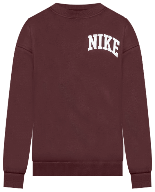 Nike Sportswear Club Big Kids' French Terry Crew-Neck Sweatshirt