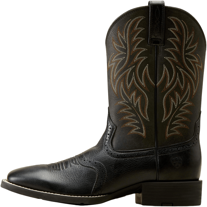 Ariat men's sport wide square toe western boots on sale