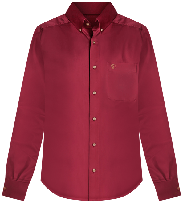 Men's Solid Twill Classic Fit Shirt