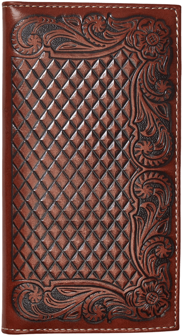 Men's Rodeo Wallet Diamond Plate Belt