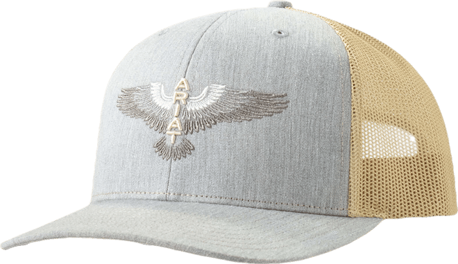 Men's Embossed Phoenix Cap in Blue by Ariat