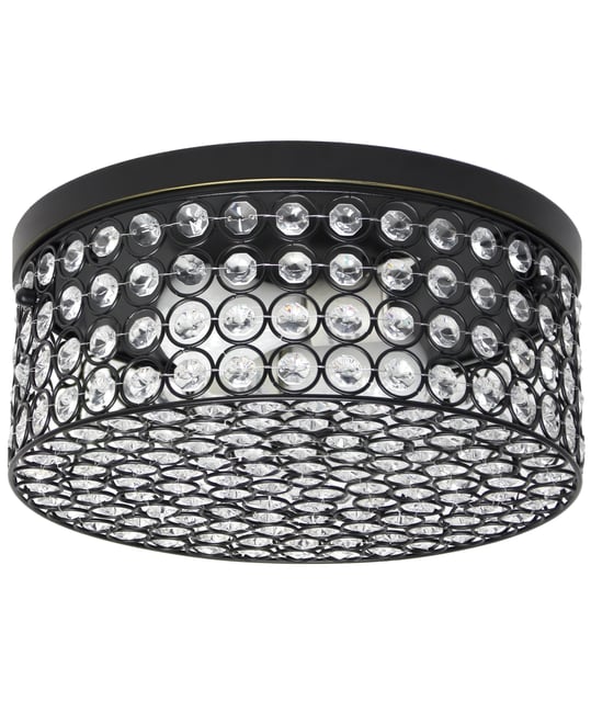 Glam 2 Light Round Flush Mount