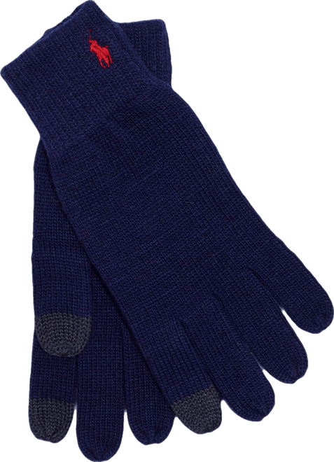 Polo Ralph Lauren Men's Knit Touch Glove - Macy's