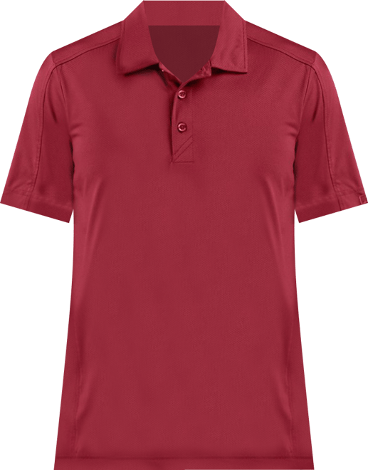 Prospect Textured Stretch Mens Short Sleeve Polo Shirt