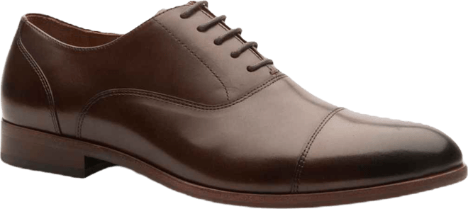 Men's Adams Dress Lace-Up Cap Toe Derby Leather Shoes