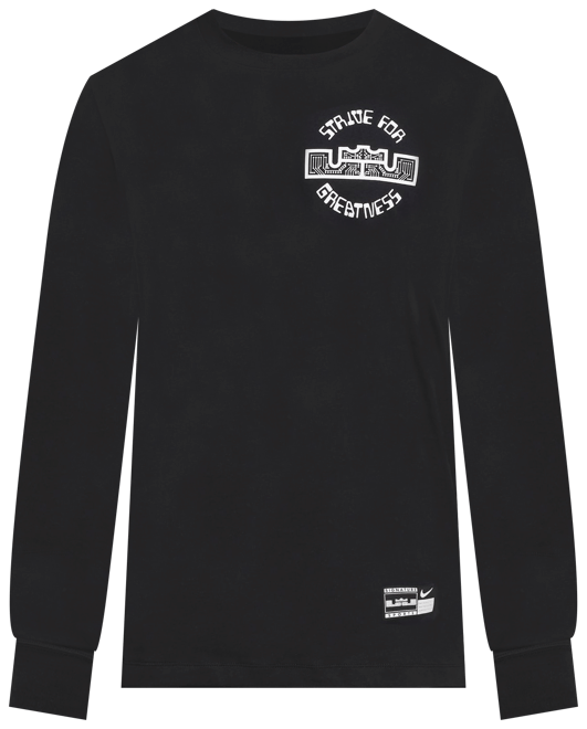 LeBron Men's Max90 Long-Sleeve Basketball T-Shirt