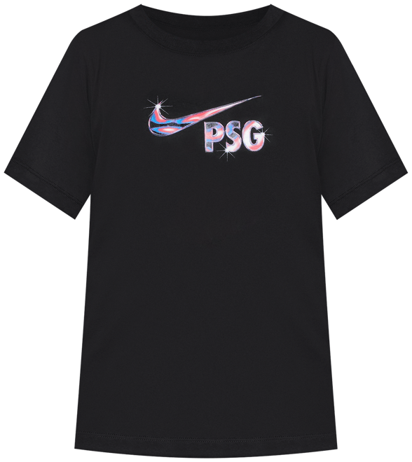 Paris Saint-Germain Swoosh Playera de fútbol Nike para niños talla grande