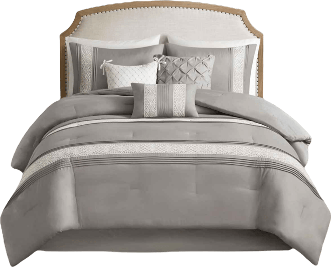 Lacey 7-Pc. Comforter Set, Queen