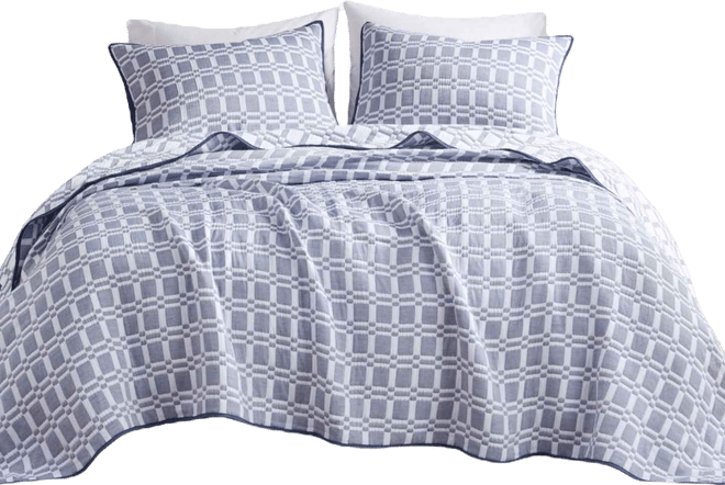 Harlow Reversible Matelasse 3-Pc. Coverlet Set, Full/Queen