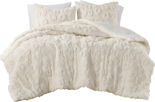 Larissa Chenille 3-Pc. Comforter Set, King/California King