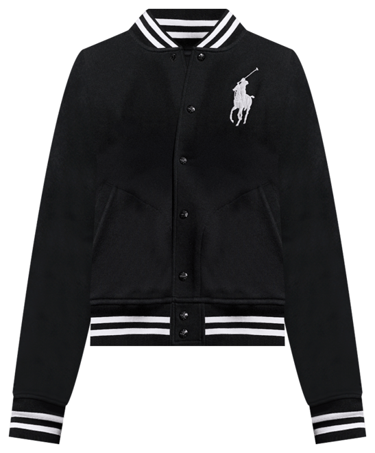 Polo Ralph Lauren Men's Big Pony Fleece Baseball Jacket - Macy's