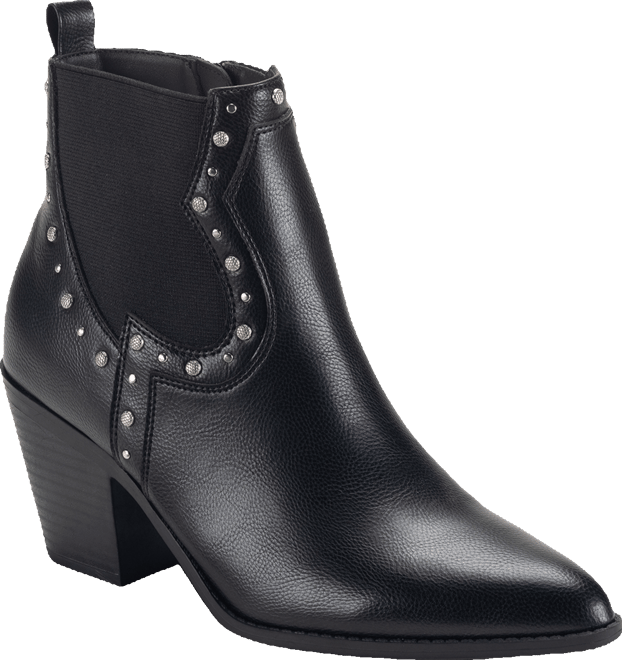 Macy's black boots womens best sale